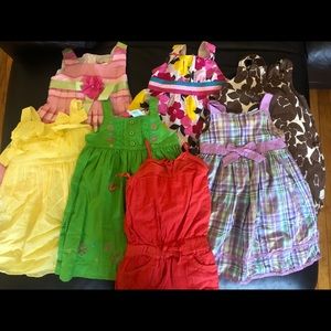 6 dresses and one romper for the price of one!!!!!